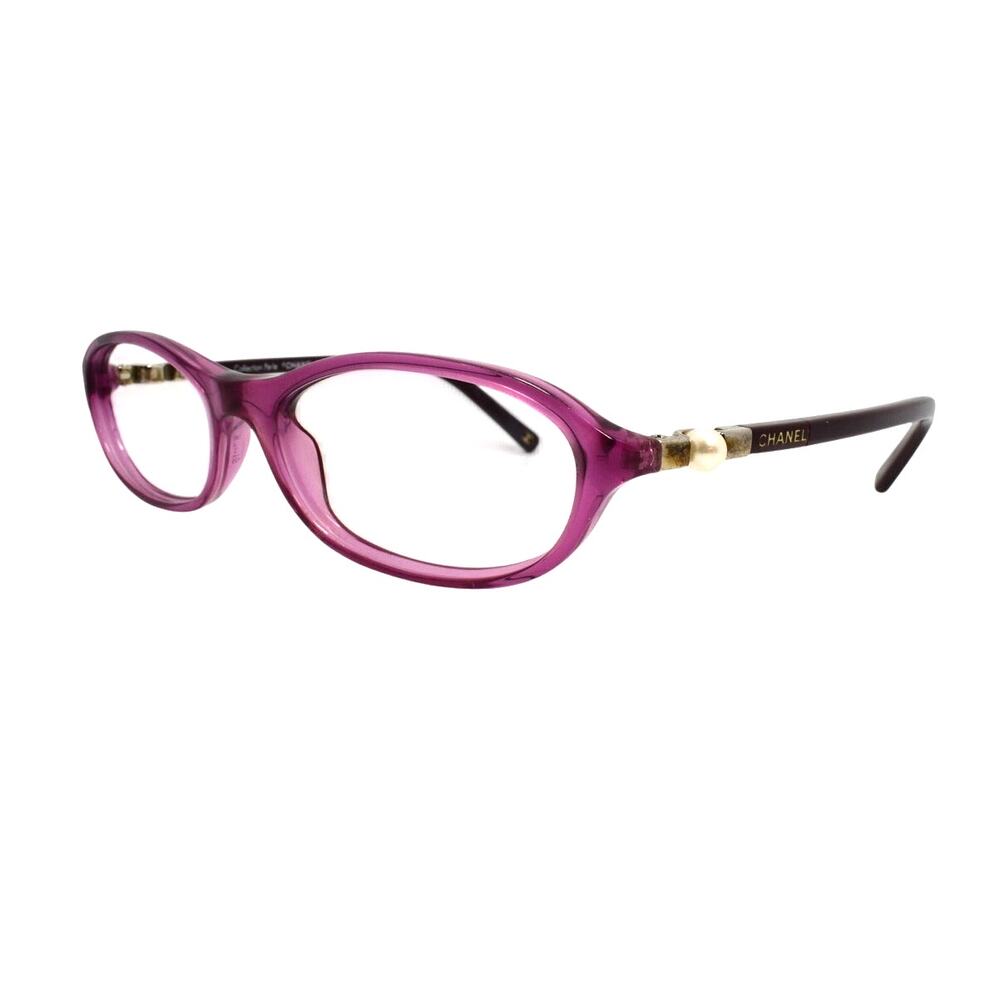 Chanel 3153-H c.1102 Collection Perle 53-16-140mm Eyeglasses FRAMES ONLY - READ
